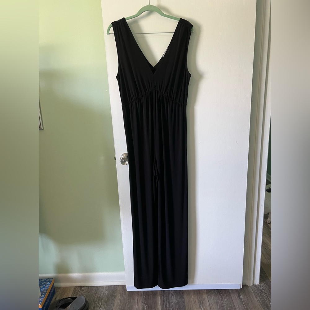 BCBGeneration Black Sleeveless jumpsuit.  NWT.  Small.  Black.  Beautiful.